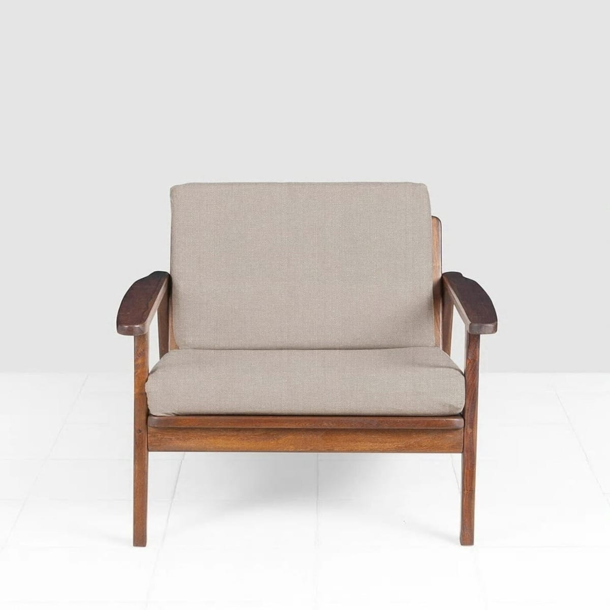 Dani Sheesham 1 Seater Sofa Fabindia (10672333)