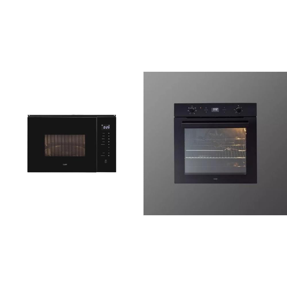 Kaff Bundle 4 (Oven + Microwave): 28L Built-in Microwave (KMW HN 6) 81L Built-in Oven with multifunction (OV 81 GIKF)
