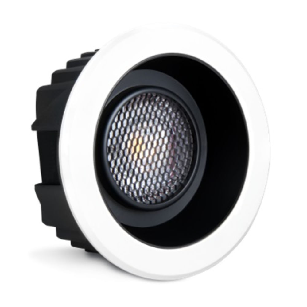 Philips 7W Low Glare IP44 Black LED COB (NW) (929003594201)