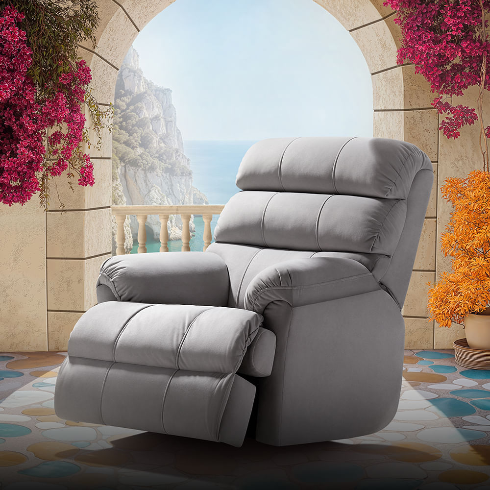 Avalon Posture Pro Rocking & Rotating Recliner by Duroflex