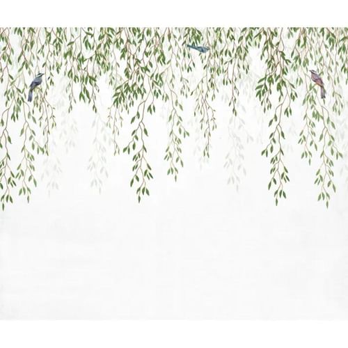 Life n Colors: Hanging Botanical Creeper with Birds