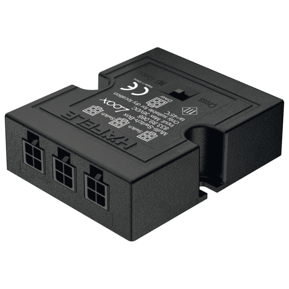 WW Wardrobe sensor lights: Hafele Multi Switch Bx Black (833.89.066)