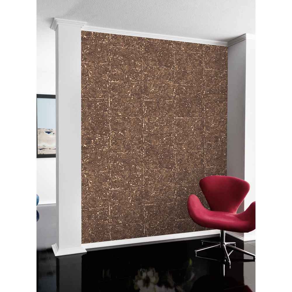 Excelhome Aurora 40154 Brown Wooden Design Wallpaper (Avg