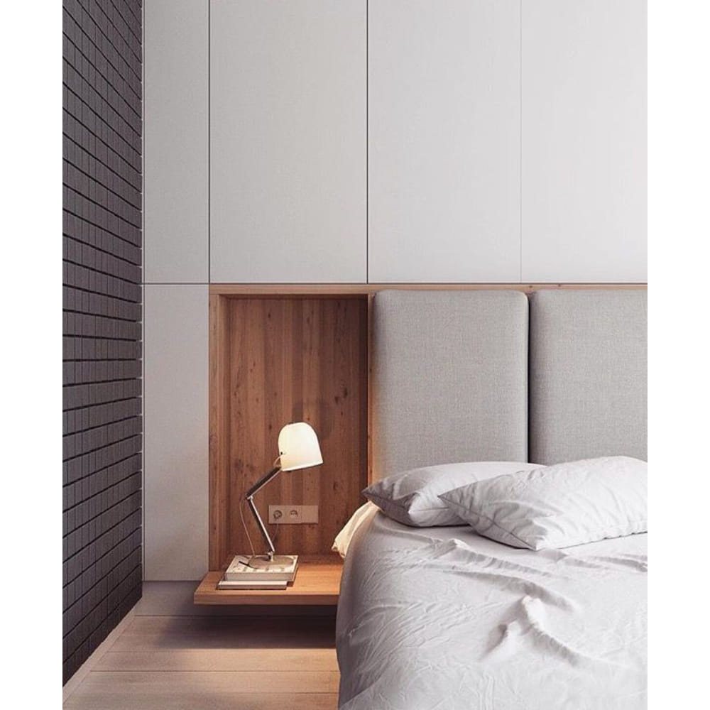 Upholstered Headboard without Outer/Rear Frame: Standard Range Fabric