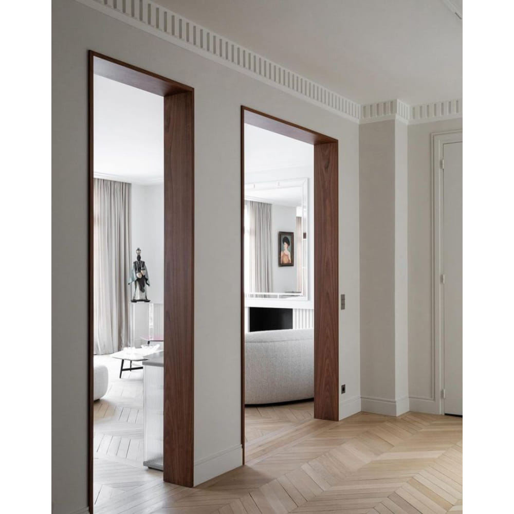 Architrave: 150-300mm width; 18mm thk.; Laminate on MDF (Branded)