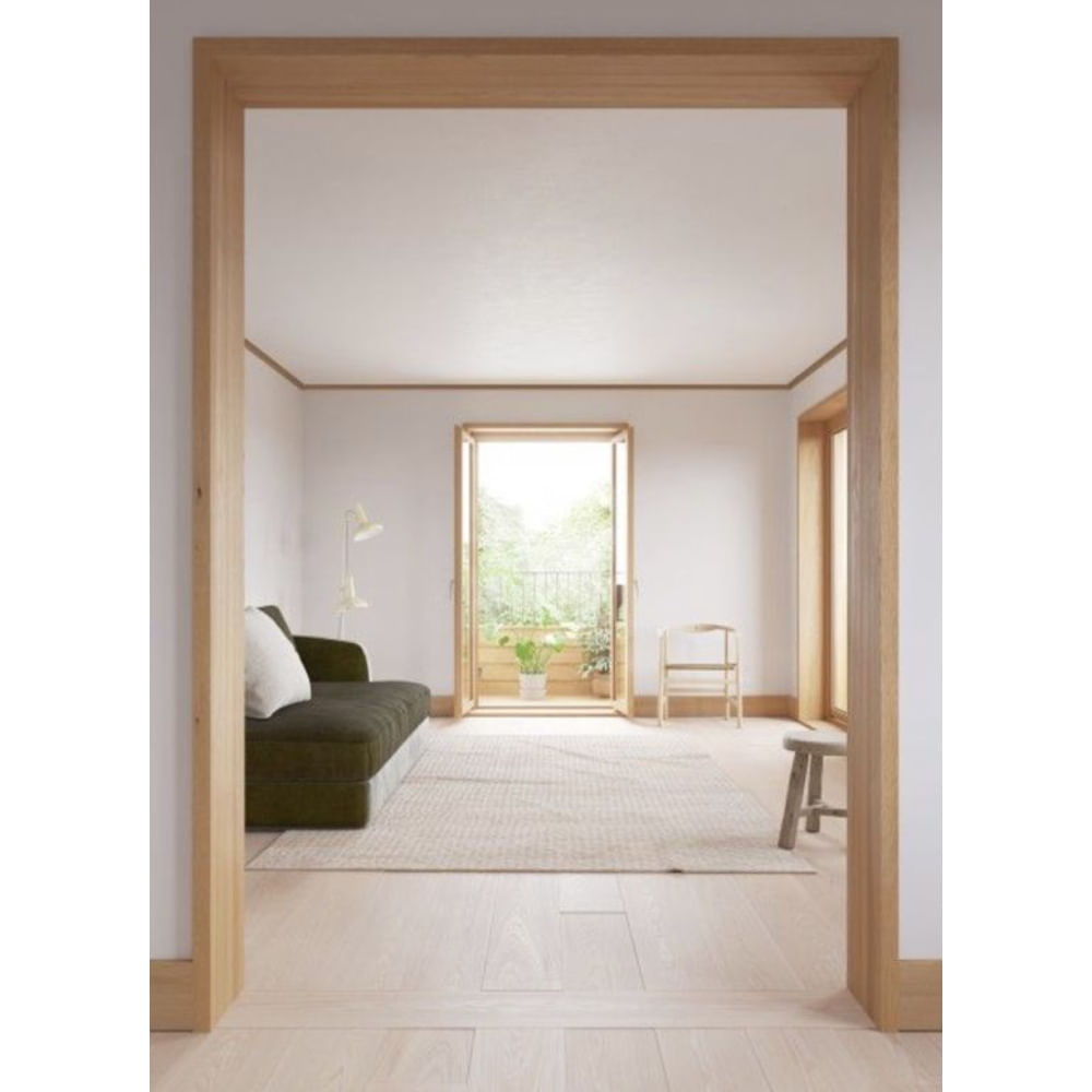 Architrave: 150-300mm width; 36mm thk.; Laminate on Plywood (Branded)