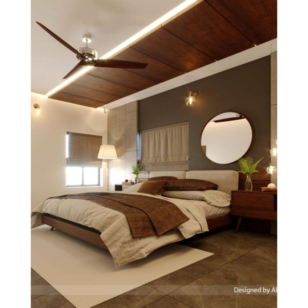 Laminate Ceiling on Plywood with framework (Branded)