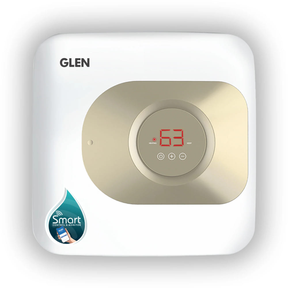 Glen 7055 15L Square Smart Water Heater (WH7055SQWH15LS)