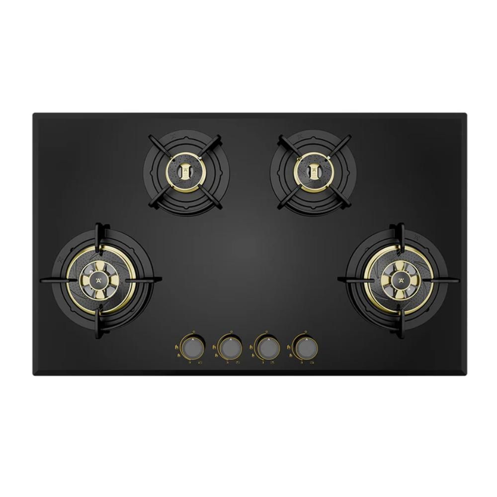 Hafele Altius Plus 490 Hob BUILT-IN 4 brass burners gas hob (538.66.758)