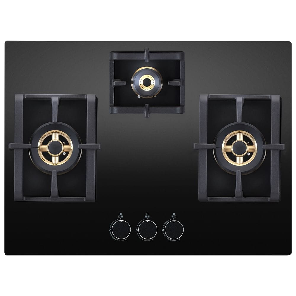 Elica Pro FB MFC 3B 70 DX Ffd 3 Burner BuiltIn Hob (PRO FB MFC 3B 70 DX FFD)