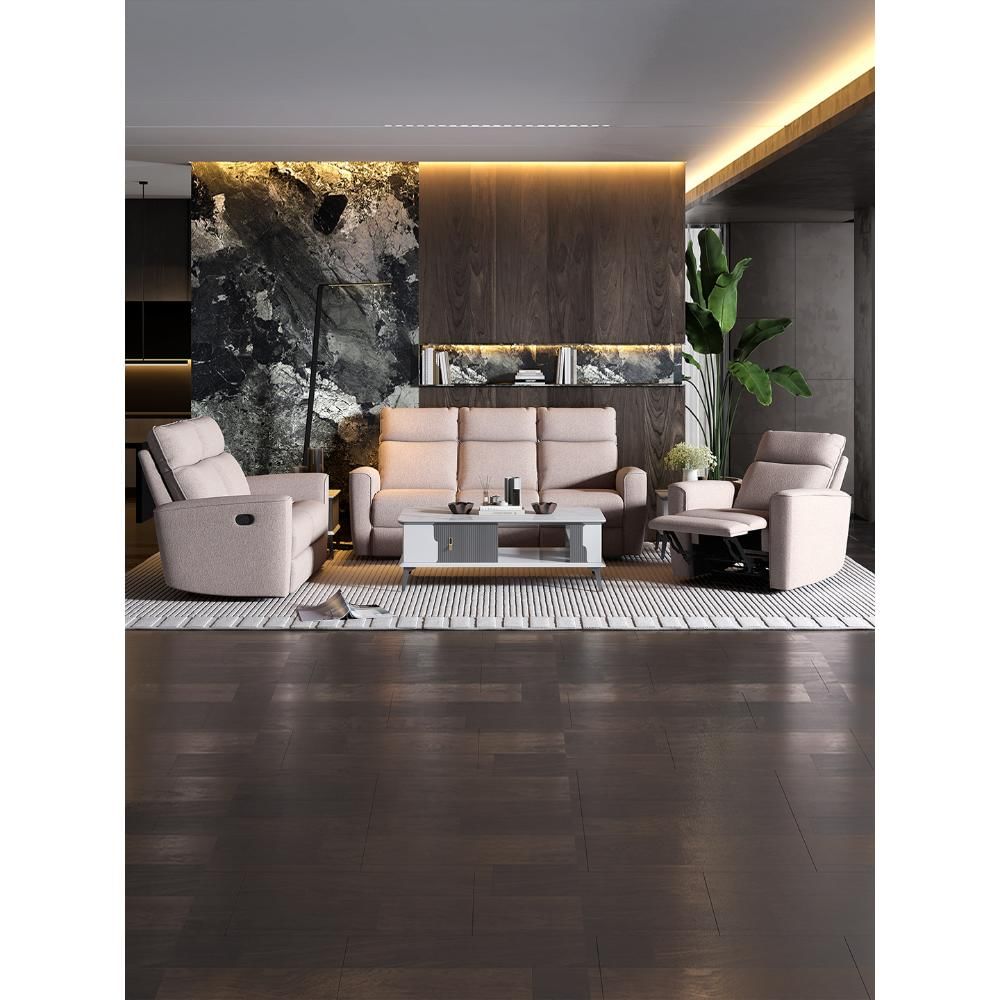 Canyon Fabric Recliner Sofa by Durian