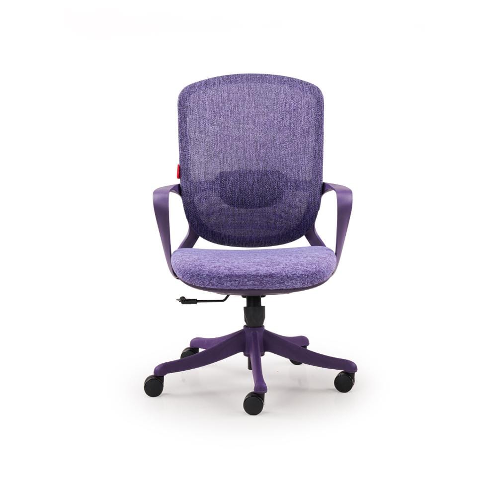 cove Purple Adapt - Fabric Home Office Chair by Durian