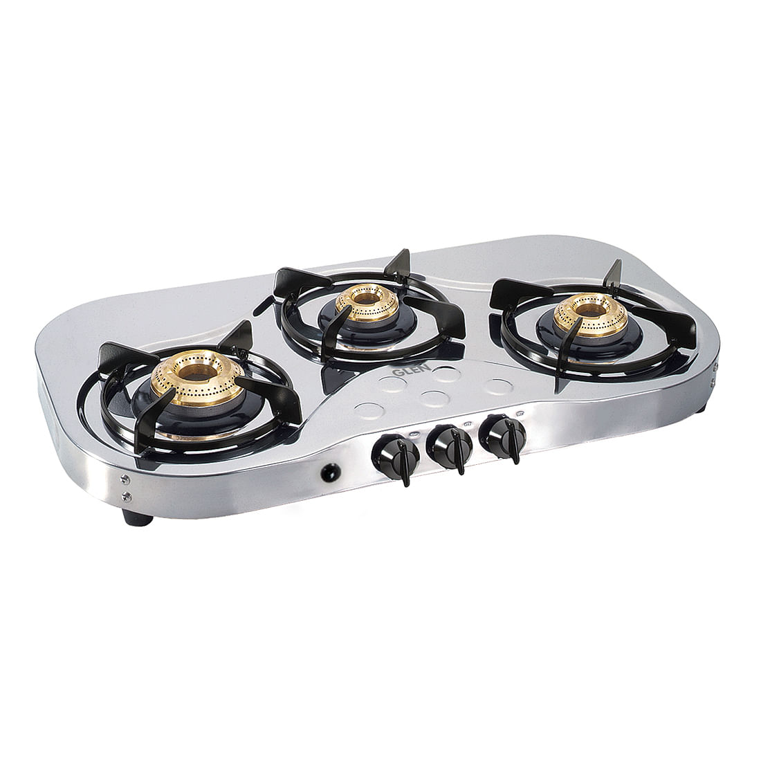 Glen gas stove discount 3 burner glass top