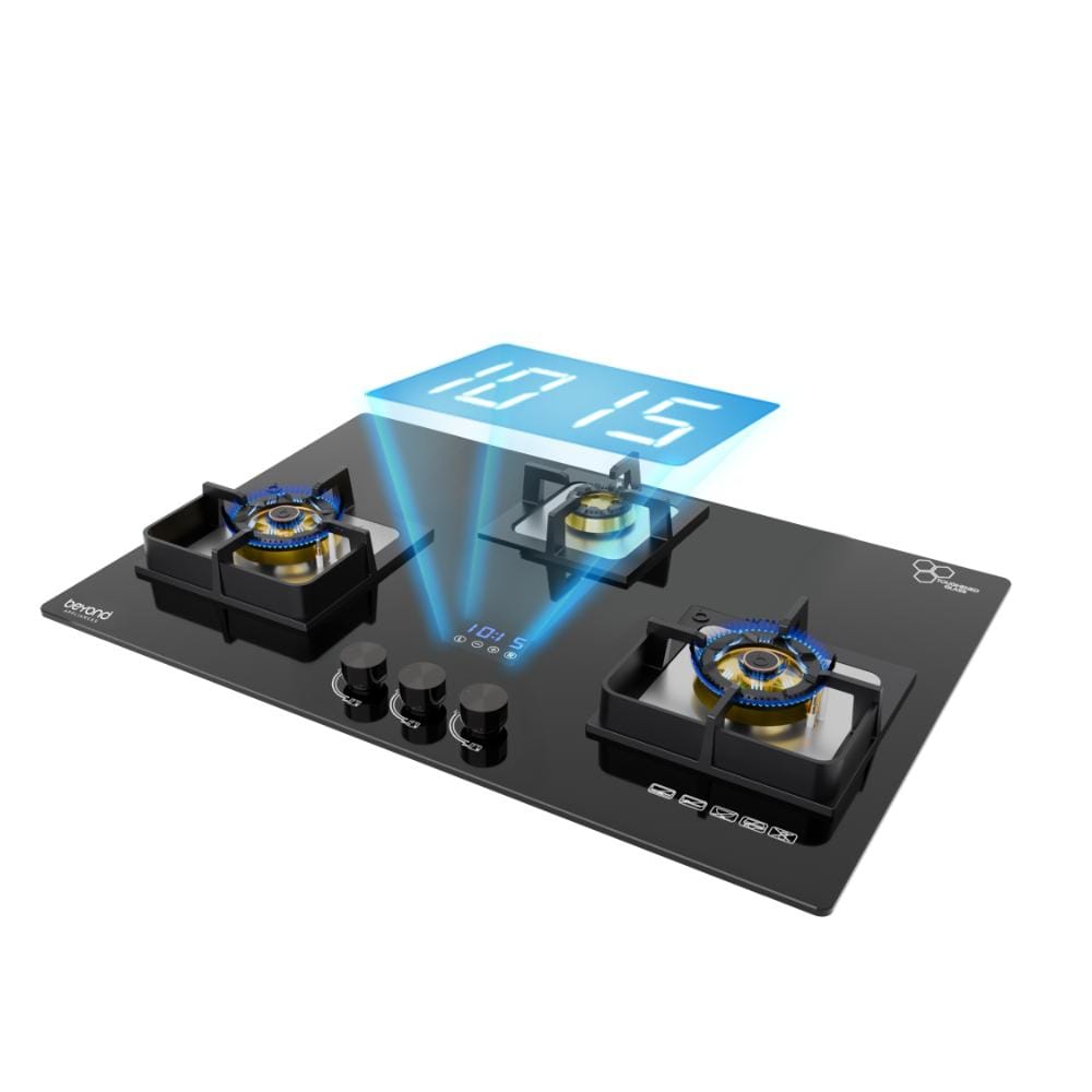 Beyond Appliances Dorado 3 Burner Built-In Hob (BA-3B-DO-FB-76-HT)