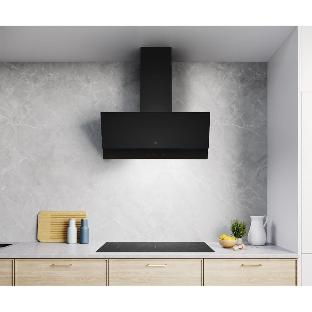 Electrolux UltimateTaste 500 90cm Built-in slope extractor hood chimney (ECS9081G)