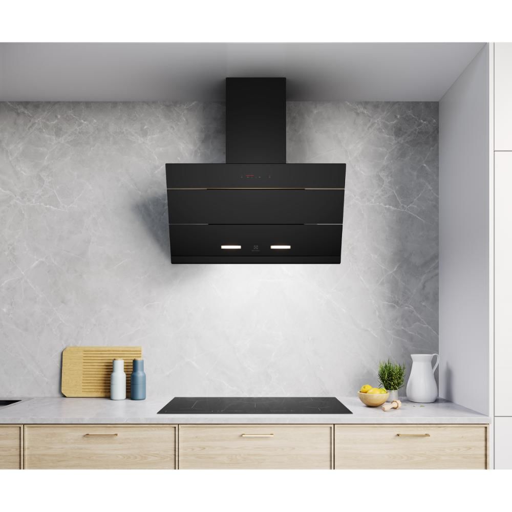 Electrolux UltimateTaste 500 90cm Built-in slope extractor hood chimney (ECS9691G)
