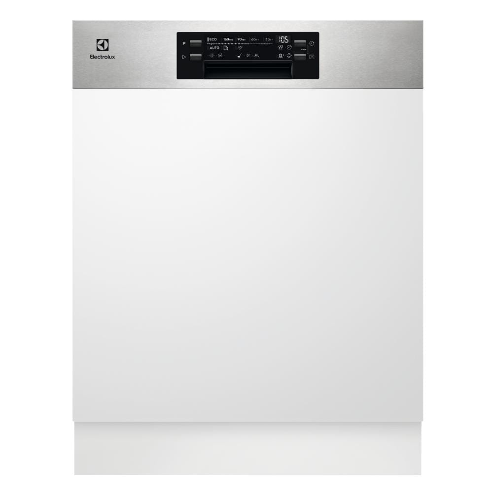 Electrolux 60cm UltimateCare 700 Built-in semi-integrated dishwasher with 14 place settings(EEM48300IX)