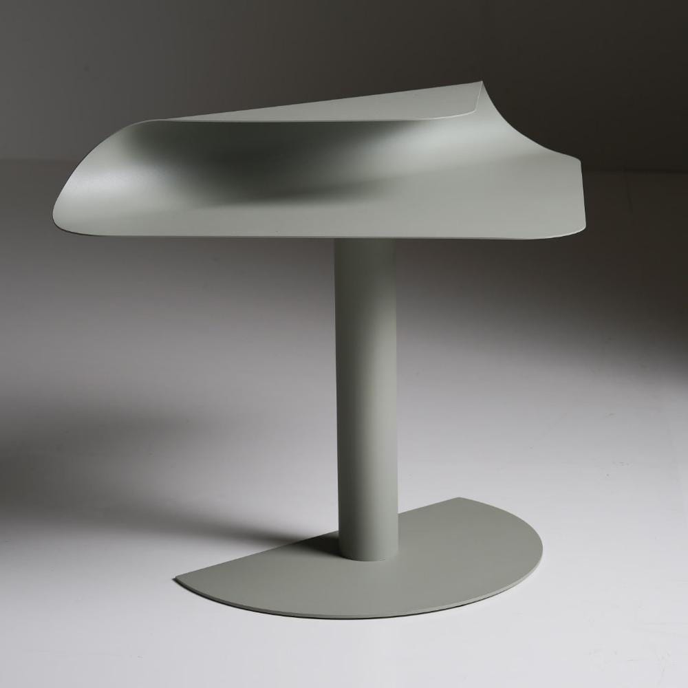 Durian Elvo Green Metal Side Table