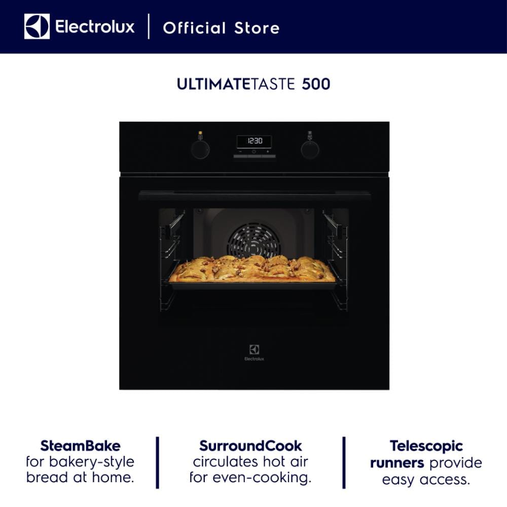 Eelctrolux UltimateTaste 500 65L built-in oven (KOD3H50BK)