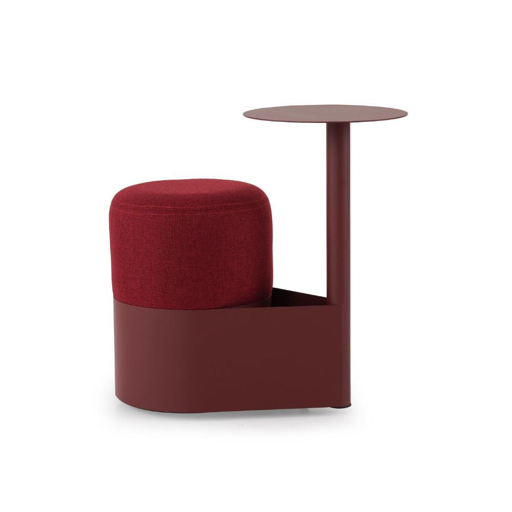 Durian ESTEN Red Metal Side Table
