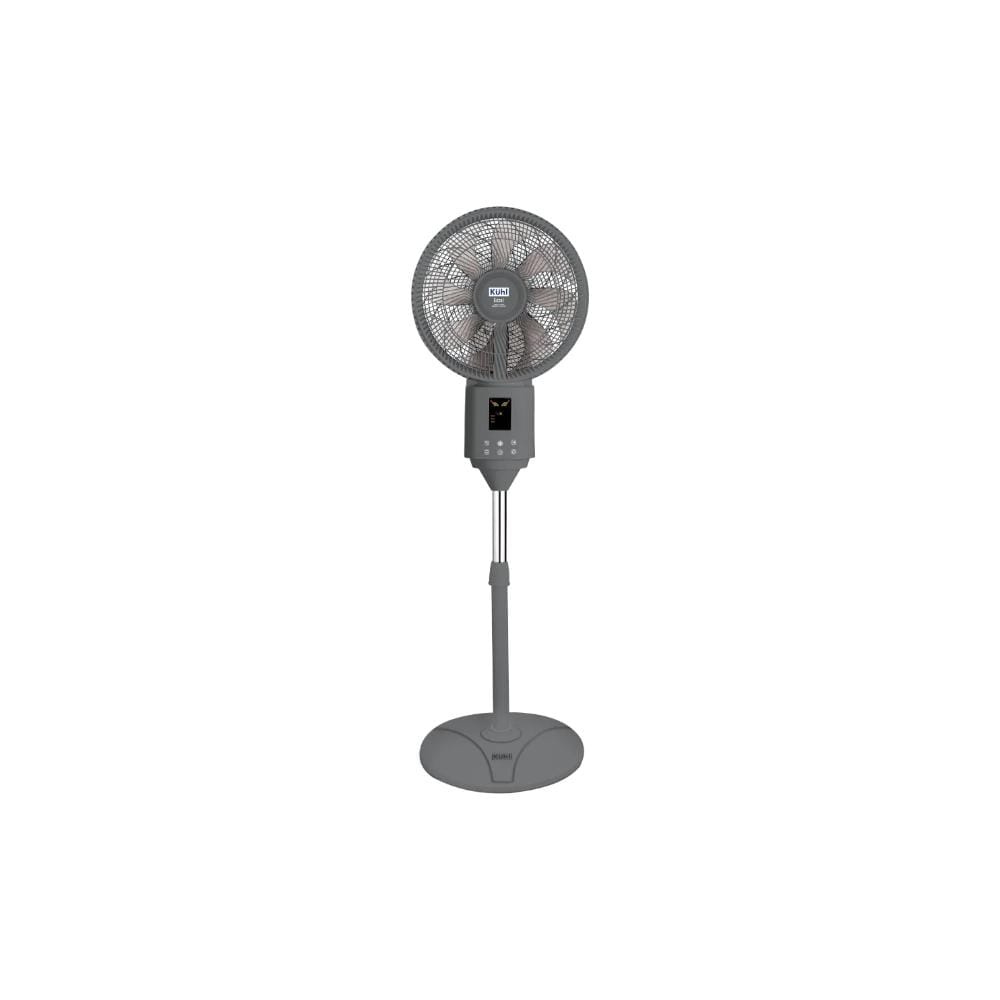 Kuhl Exzel H1 8 Blade 400 mm Pedestal Fan (Silver - 119072S)