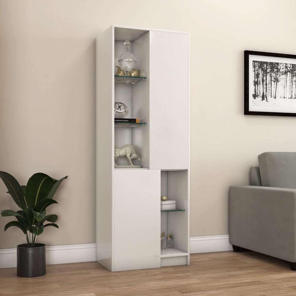 Nilkamal Homes Nix Multipurpose Big Storage Cabinet (Ivory White-FINIXBMPCHIVR/WHI)