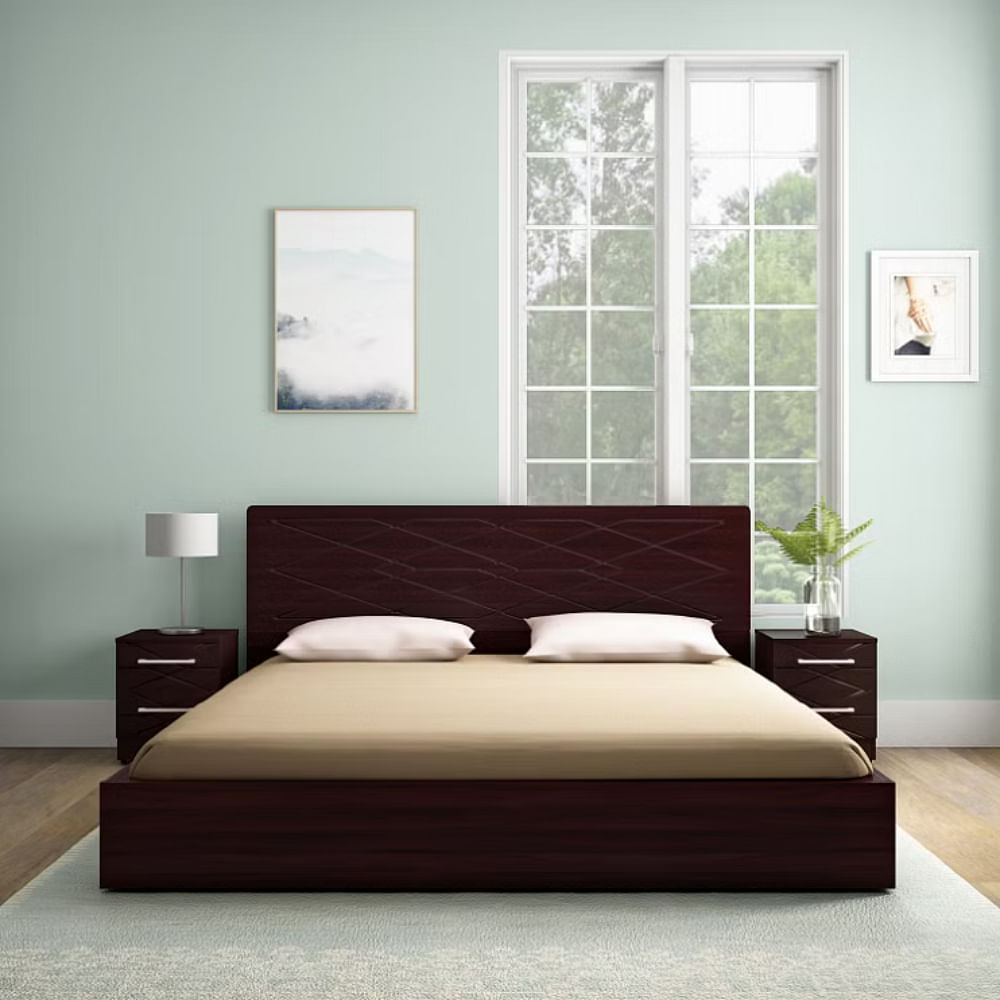 Godrej king size deals bed