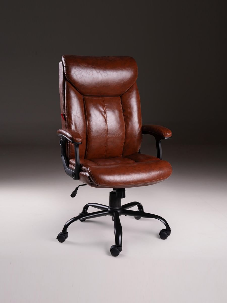 Gregory Premium Leatherette Adapt- Home Office Chair by Durian