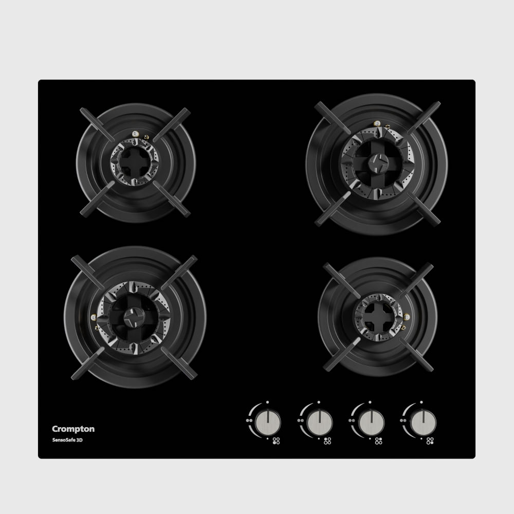 Crompton SensoSafe 3D Auto Electric Ignition 4 Burner BuiltIn (HOB