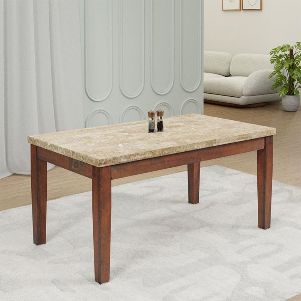 Nilkamal Homes Prince 6 Seater Dining Table (Milan Walnut-IPRINC6SDINTBLMWN)
