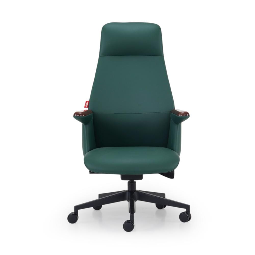 Legacy Green Premium Leatherette Office Chair (LEGACY/HB) by Durian