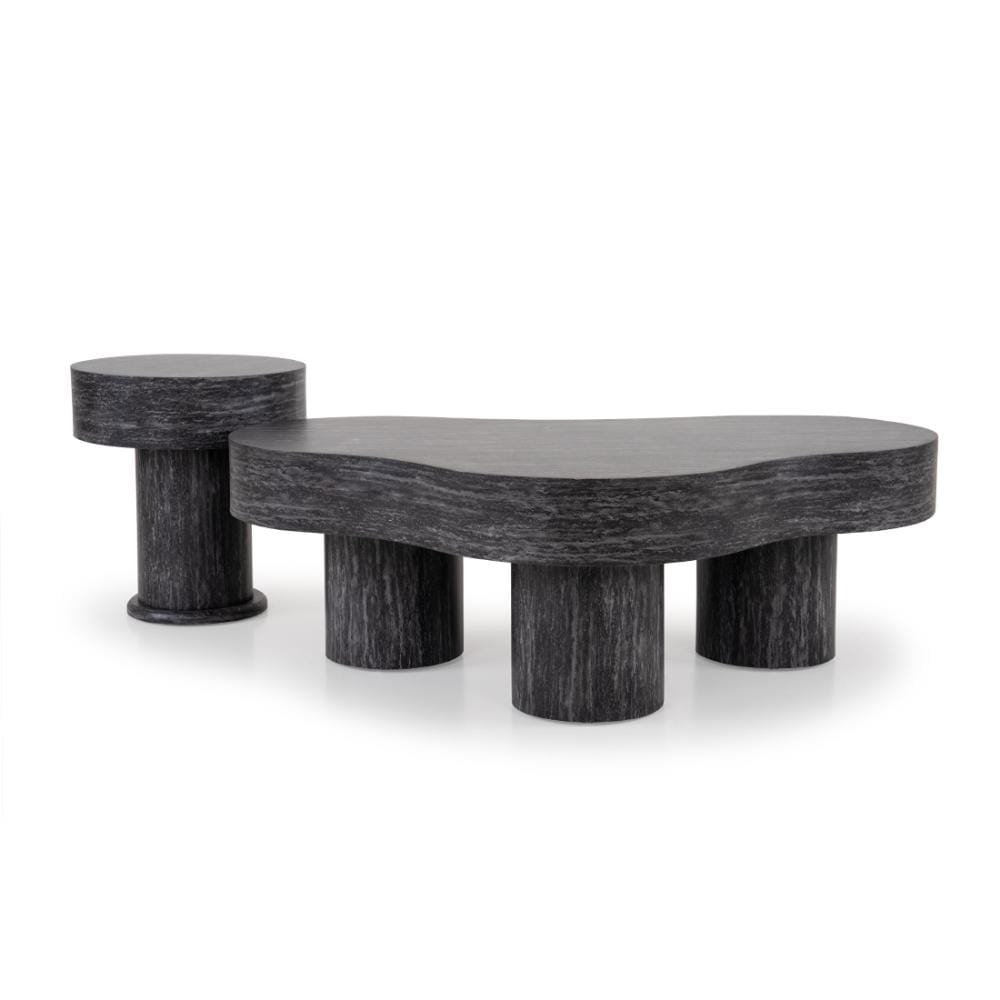 Durian Liliana Black Engineered Wood Coffee Table