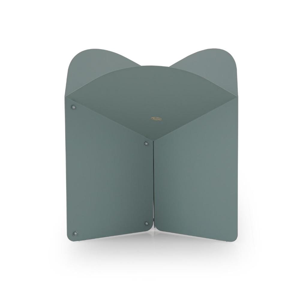 Durian Lira Green Metal Side Table