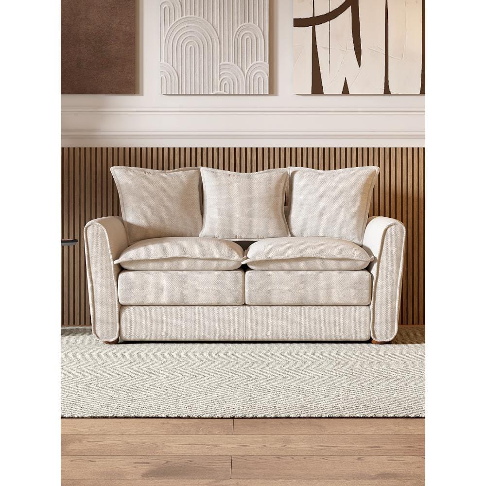 Marina Beige Fabric Sofa by Durian