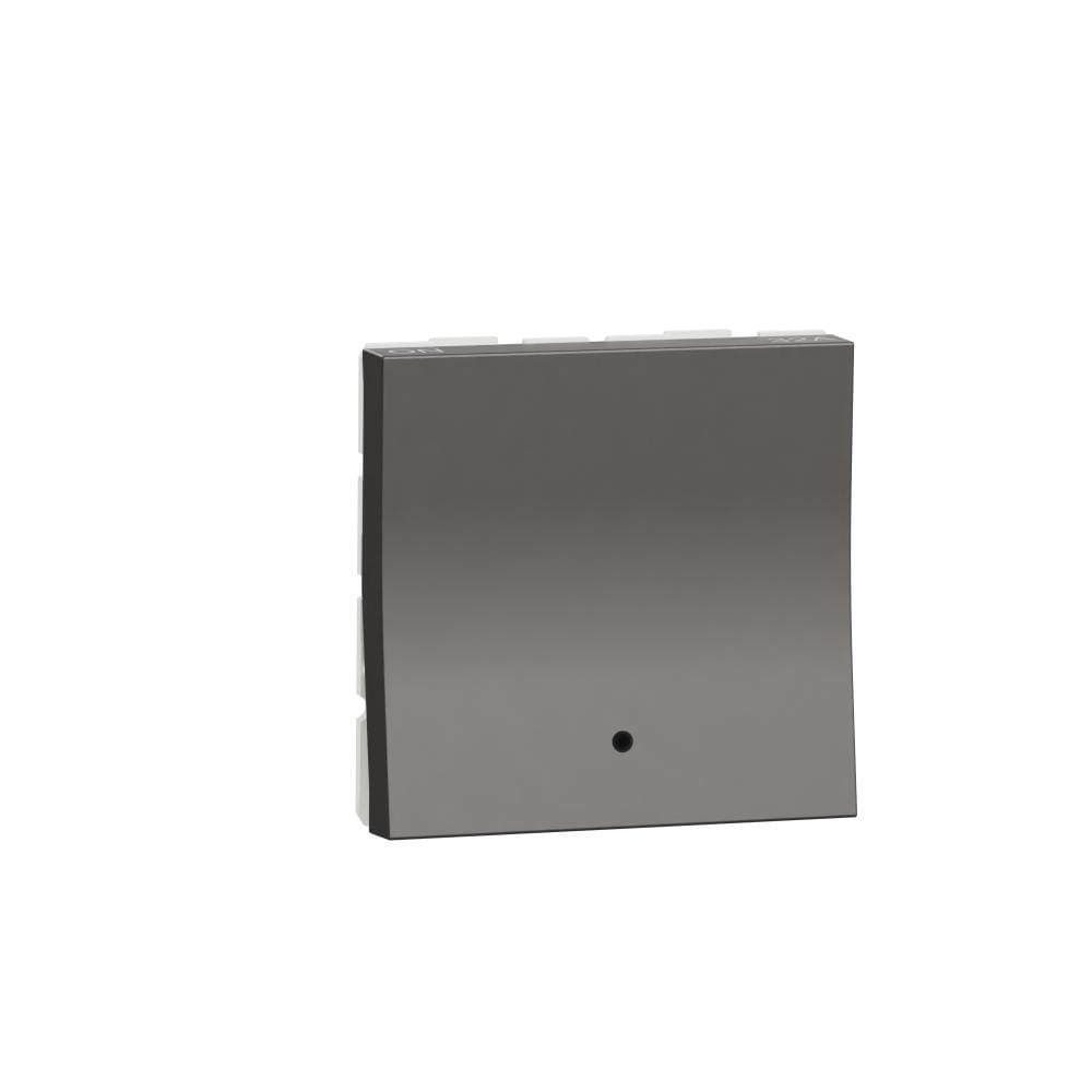 Switch, Miluz Zeta, 32A, 2 Pole, 2 Module, With Indicator, Warm Grey by Schneider Electric