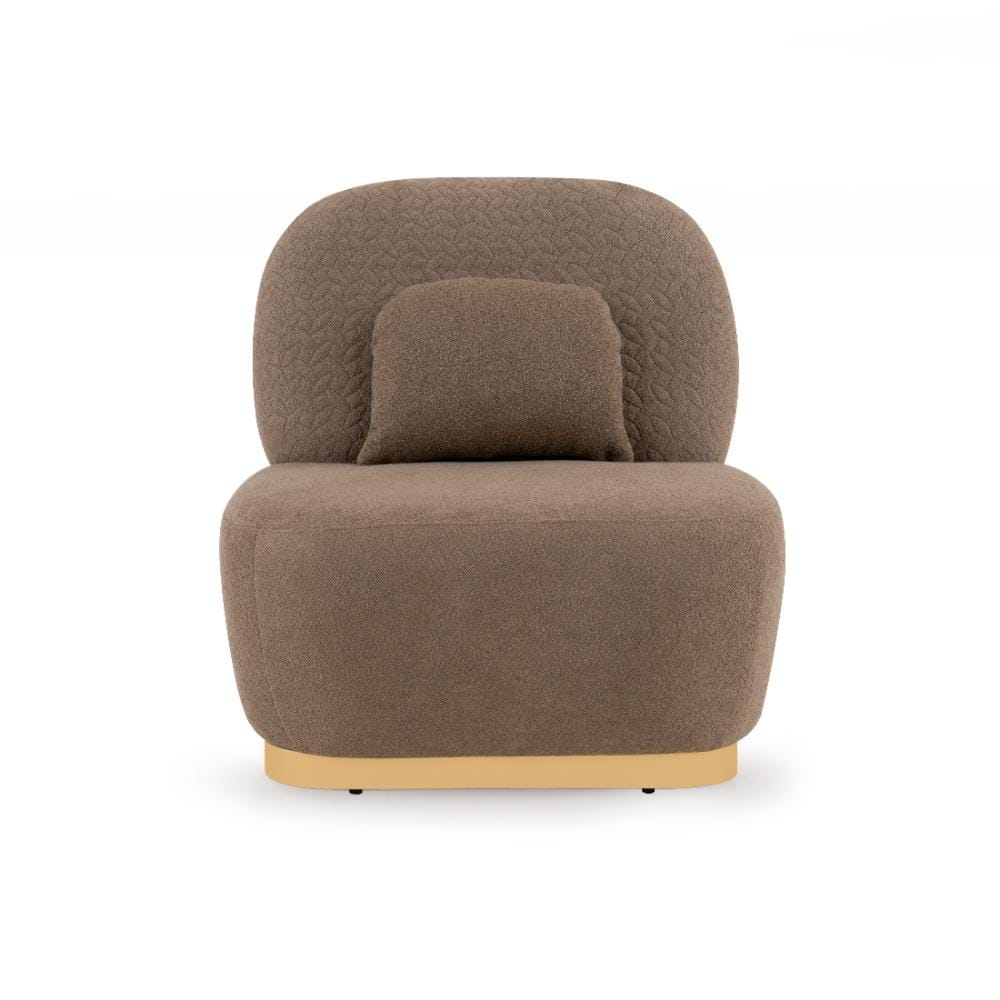 Durian Opus Brown Fabric Sofa