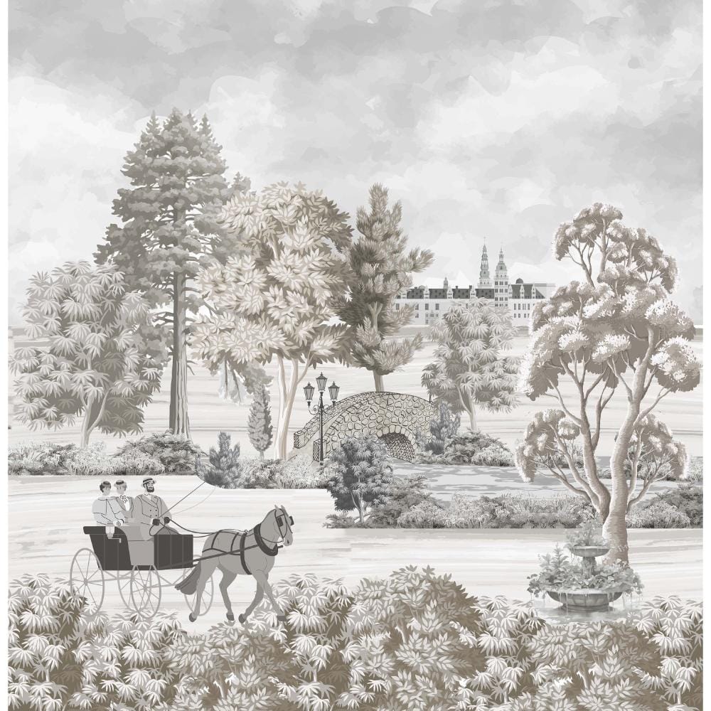 Marshalls: PARISIAN TALES NW-WP MURALS PAM 154 Nature Wallpaper (Average Utilization: 11 Sq Ft)