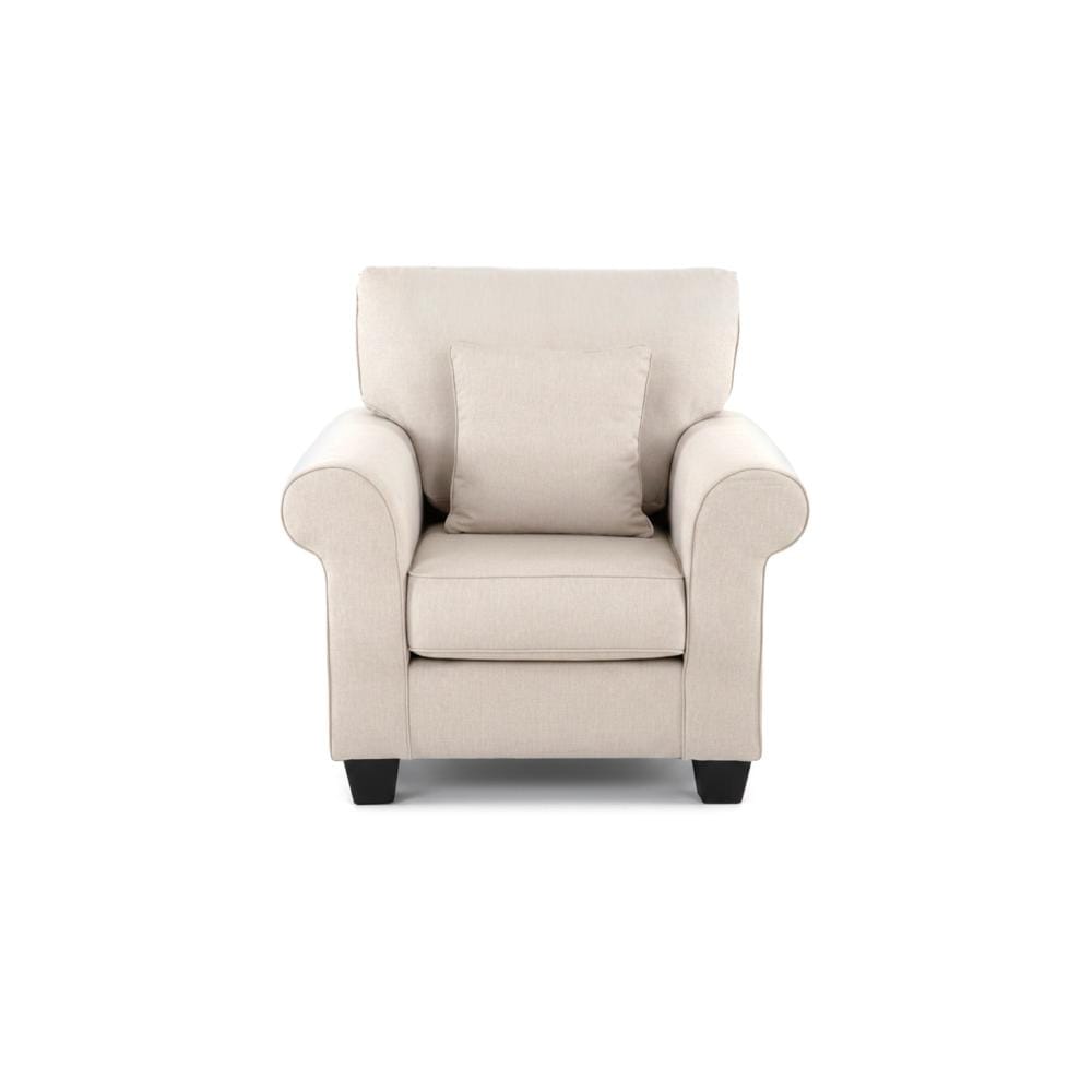Presley Beige Fabric Sofa by Durian