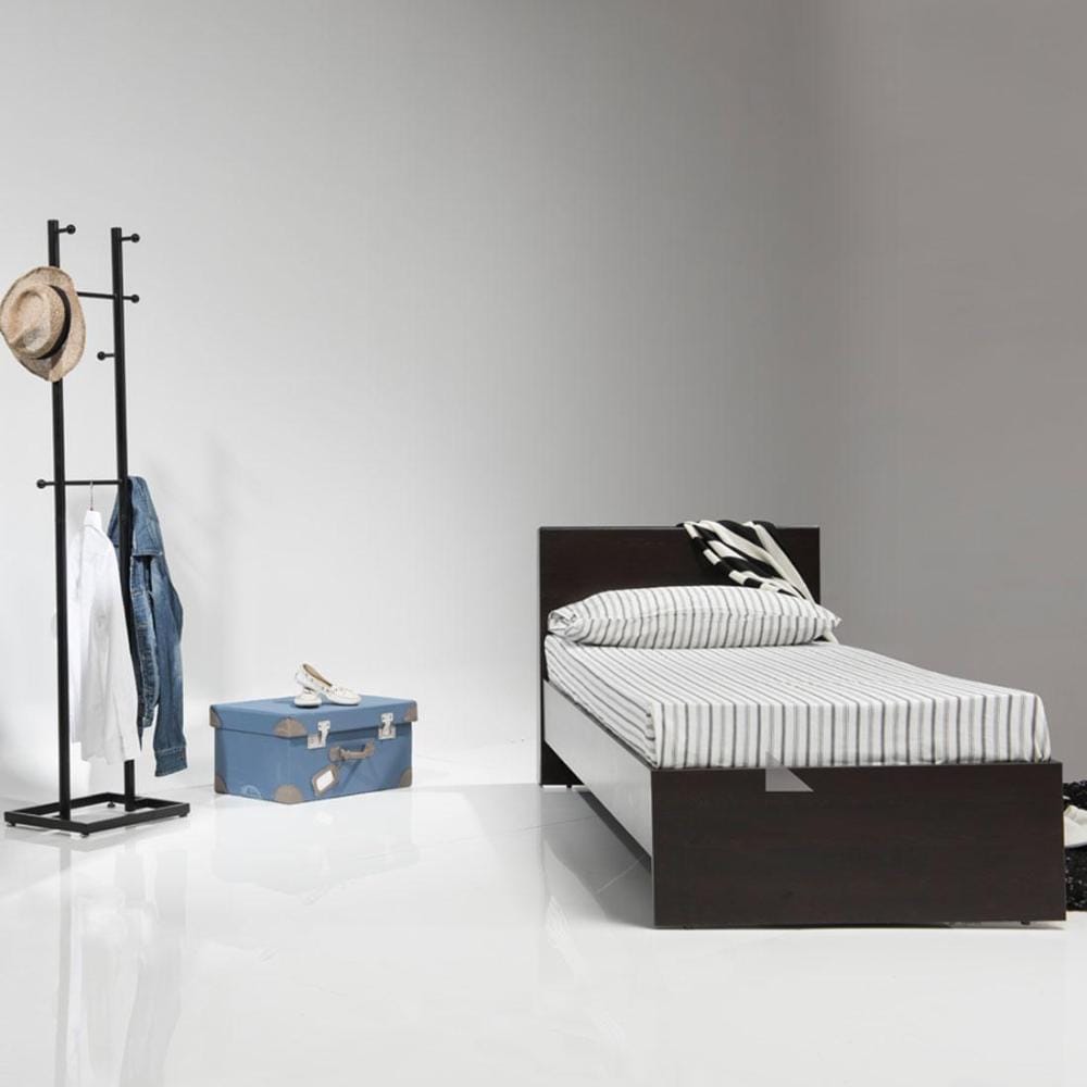 Spruce Brown Engineered Wood Single Bed (SPRUCE) by Durian