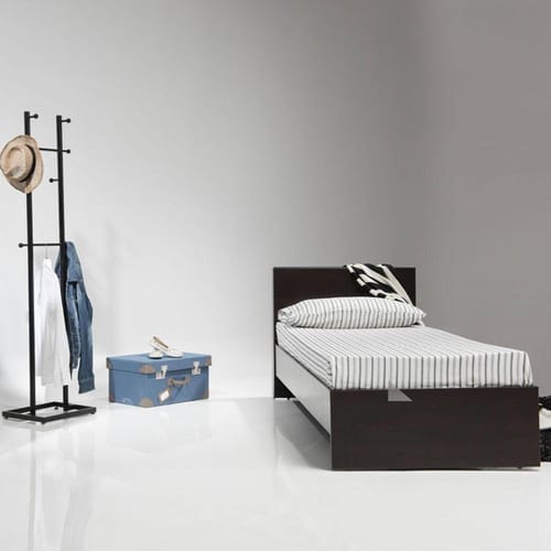Spruce Brown Engineered Wood Single Bed (SPRUCE) by Durian