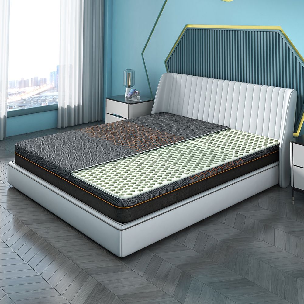 Technic - 3 Zone 6D Hexagon Grid Mattress | Advanced 6D Hexagon Grid with Hyper-Elastic Compound | More Than 3000 Air Pockets for Better Air Circulation by Sleepyhead