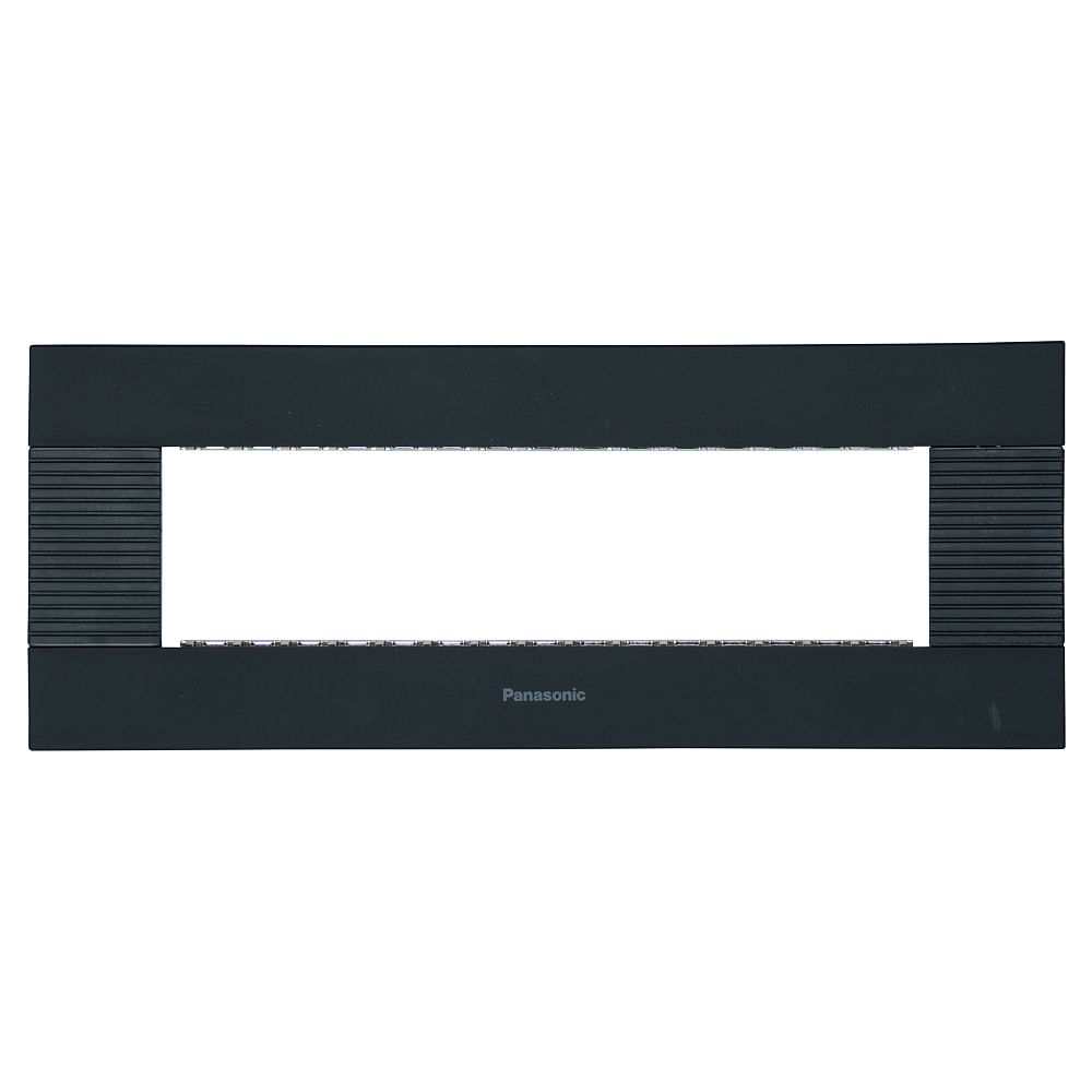 SWITCH PLATE 8M-HORIZONTAL (BLACK, WIM6018B) by Panasonic Vision